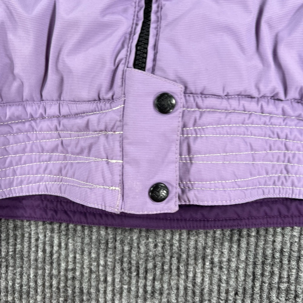 Columbia Jacket Girls Youth 14-16 Purple Long Sleeve Full Zip Hooded School - Picture 5 of 14
